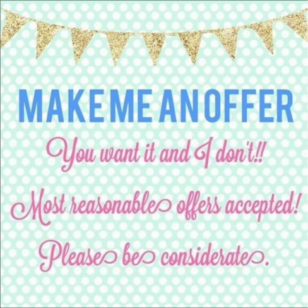 Open to offers!